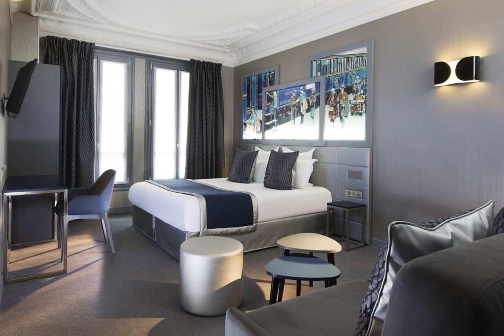 Hotel Paris gare de Lyon - Hôtel Palym - Chambre quadruple